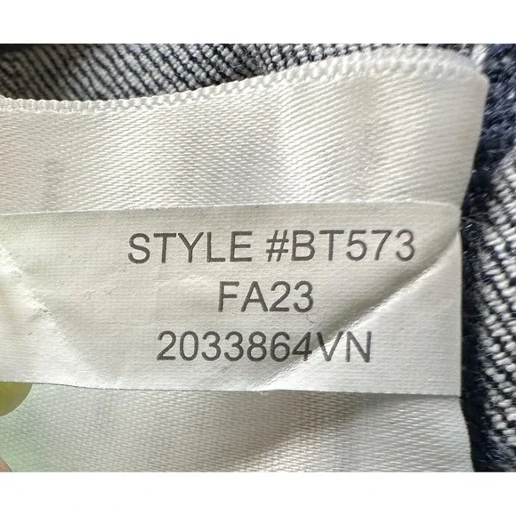 J.CREW RE-IMAGINED Women's 26 Pintuck Skinny Flare Back Zip Night Sky Wash Jeans - Picture 12 of 16